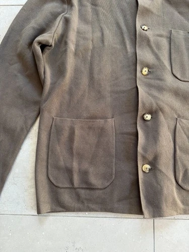 Taylor Stitch The Prout Turkish Coffee Knit Chore Jacket Brown Coat Mens Sz 44 image 5