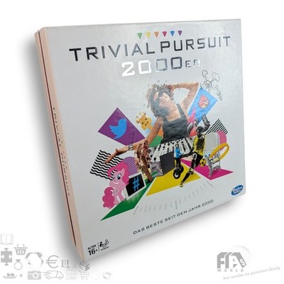 Hasbro  - Trivial Pursuit 2000er - Brettspiel Familienspiel   Neuwertig