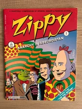 Zippy Quarterly # 1, 1993 Fantagraphics Books, Underground comics, Zippy Pinhead