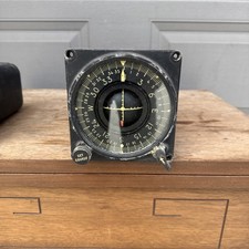 Vintage Airplane Instrument Gauge Flight Computer System Sperry Gyroscope