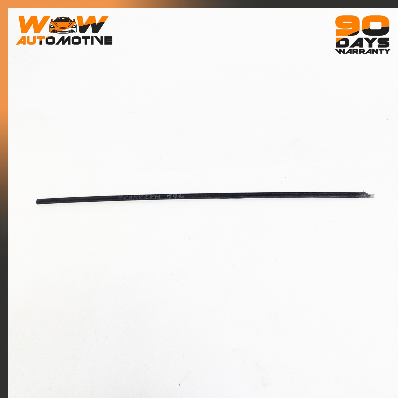 06-16 ASTON MARTIN V8 VANTAGE FRONT RIGHT OUTER DOOR WINDOW BELT MOLDING OEM