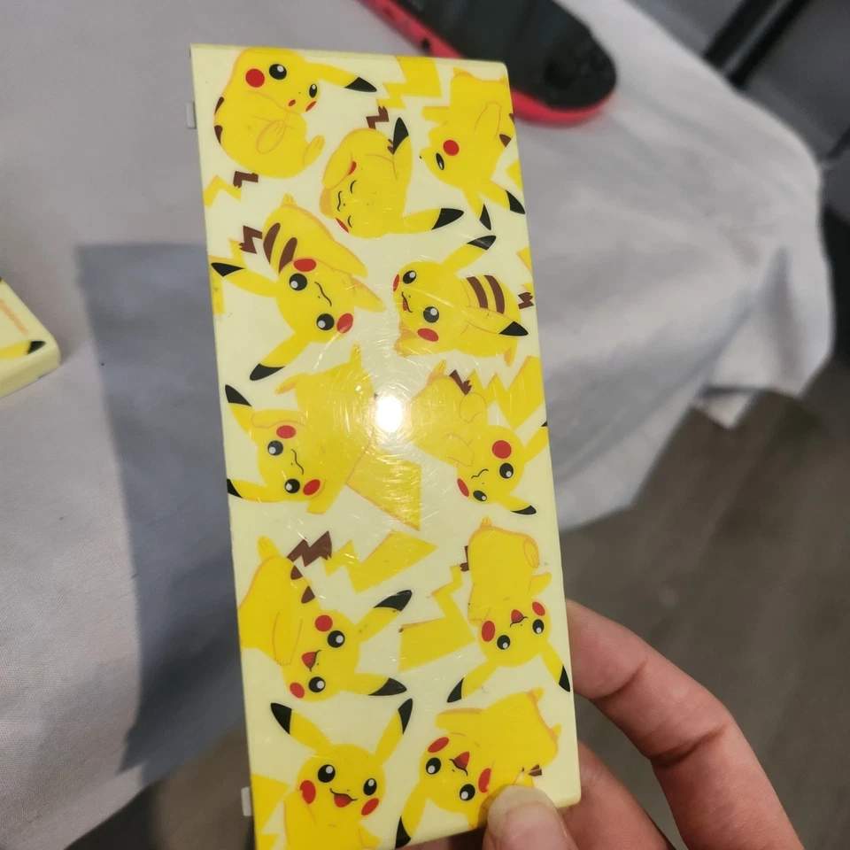 Kisekae Cover Plates No.057 Pokemon Pikachu Novo Nintendo 3DS Vendedor dos EUA Autêntico - Imagem 4 de 4