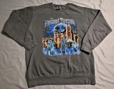 Disney Haunted Mansion Hitchhiking ghost Sweatshirt Unisex M