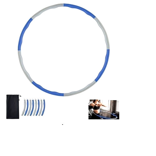 Fitness Gymnastik Sport Übung Training Reifen Bauchtrainer 8 Teile 850g 95cm Ø