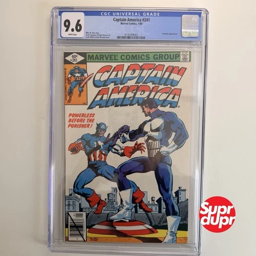 Captain America #241 CGC 9.6 Rare High Grade