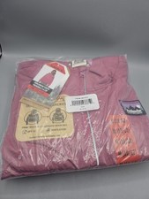 NEW Avalanche Youth Packable Quarter Zip Hooded Jacket Size Medium Mauve Pink
