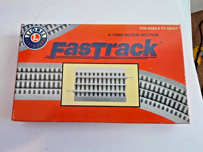 Lionel 6-12060 O Guage FasTrack Block Section