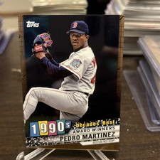 2020 Topps Decades' Best Chrome gold #DBC62 Pedro Martinez/50!!  dd1