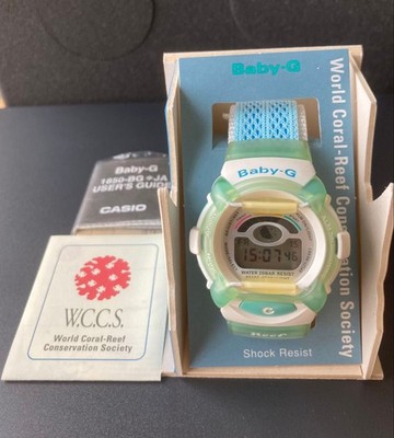 CASIO Baby G Watch Reef W.C.C.S. Limited Model World Coral Reef Protection Assoc