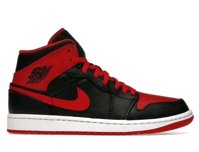 Air Jordan 1 Mid Alternate Bred Uk 12