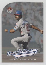 2005 Fleer Ultra Platinum Medallion 27/50 Corey Patterson #47 11z5