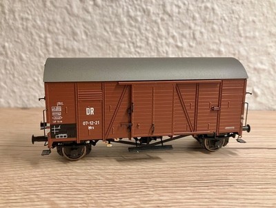 H0 Brawa 48829 - gedeckter Güterwagen Mrs DR Ep.3 - neuwertig