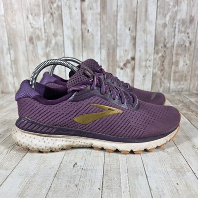 Brooks Adrenaline GTS 20 Women's Purple Running Shoes Size 9