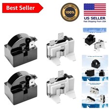 Complete 4 Piece Refrigerator Repair Set - Relay and Protector Compatible LG