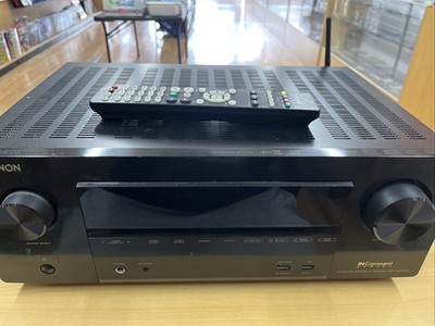 Denon AVR-X2500H Integrated Network AC Receiver bundle w/ Remote & Power Cord