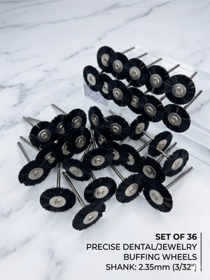 Bristle Brushes for Dental/Jewlery Use pack of 36