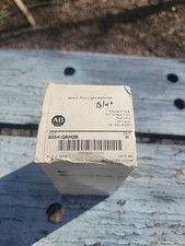 Allen-Bradley 800H-QRH2R Pilot Light 30mm With Blue Lens  factory Seal Box  
