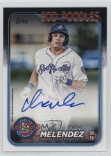 2024 Topps Pro Debut Auto Ivan Melendez #PD-22 Auto 13dp