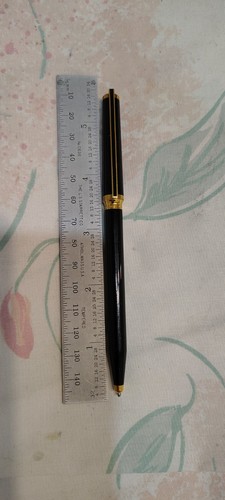ST DUPONT MONTPARNNASSE BLACK LAQUE DE CHINE GOLD TRIM 0.5 MM PENCIL FRANCE