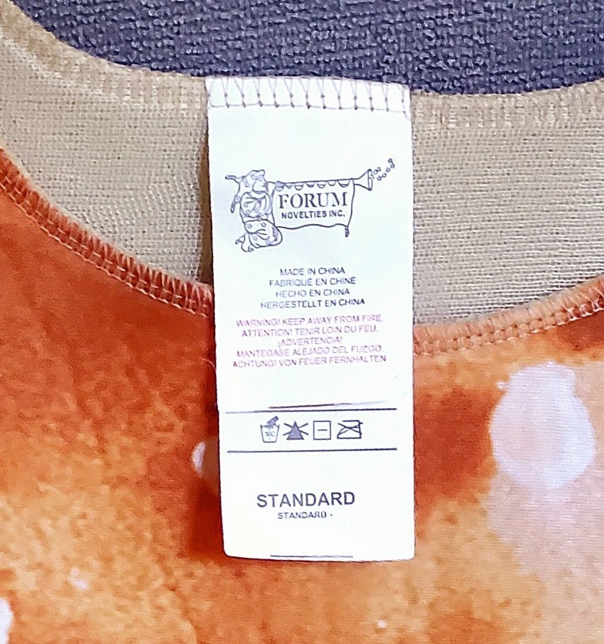 Disfraz de Hamburguesa Fotorrealista Adulto/Adolescente Halloween Talla Única Superposición 24 Foto 3 de 4