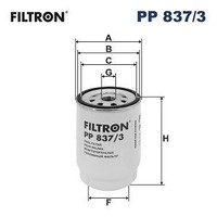 Kraftstofffilter Filtron PP 837 3 Treibstofffilter