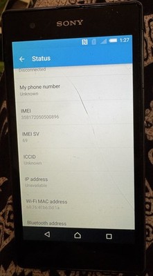 Sony Xperia Z1S C6916 (T-Mobile) Smartphone Good Used Repair 32GB Broken Cracked