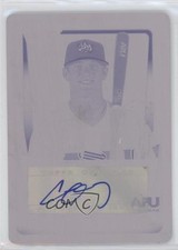 2011 Bowman Chrome Printing Plate Magenta 1/1 Chris Okey #18U-17 Auto 0t3