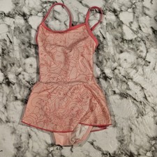 Disney Store Pink Princess Swimsuit Sz 4 Jasmine Ariel Cinderella Belle Swimsuit