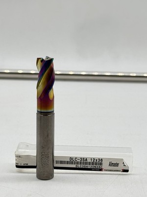 Mitsubishi Materials DLC3SA120N36C 3 Flute End Mill 12mm