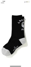 BAPE A Bathing Ape Crew Socks - Black