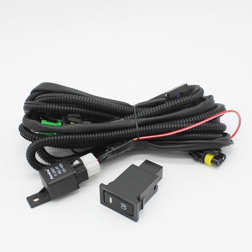 Fog Lamp Switch + Wire Harness For Toyota Prado FJ120 2003 2009 Fog