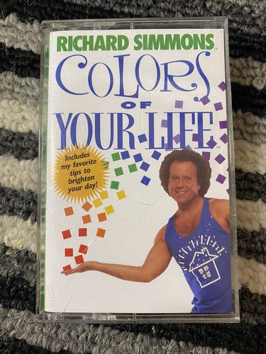 RICHARD SIMMONS COLORS OF YOUR LIFE Cassette Tape 1998 Health Fitness Rare - Picture 1 of 2