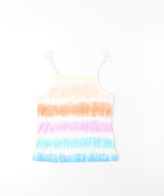 Marks & Spencer Mädchen Baumwollmischung Cropped Tank Größe 4-5 Jahre