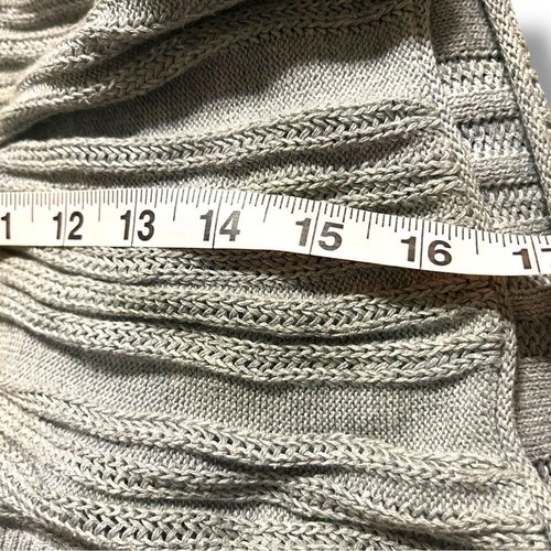 Y2k Hollister Charcoal Knit Button-Down short sleeve milkmaidl knit cardigan med - Picture 10 of 10