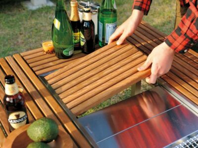 Snow Peak snow peak furniture garden unit table Wood top