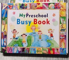 My Preschool Busy Book Learning Activity Fun New Open Box Homeschooling Travel