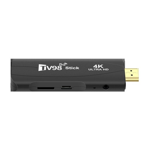 TV98 TV Stick Android 12.1 2.4G 5G Dual WiFi Smart TV Box 2G + 16G 4K Odtwarzacz multimedialny - Zdjęcie 6 z 14
