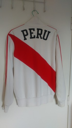 Adidas Originals Peru old school Track Top Jacket Football Size M retro - Picture 1 of 4