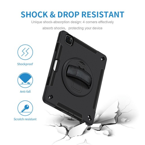 Für Apple iPad 10.2 Pro 11 12,9 Air 4 Mini 5 6 Cover Hybrid Hülle Case Tasche - Bild 35 von 124