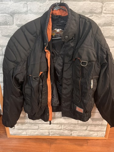 Harley Davidson Functional Riding Gear Size L Weather Resistant Coat - Picture 10 of 18
