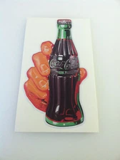 COCA COLA PEPSI COLA DECAL SODA HAND STICKER 6"