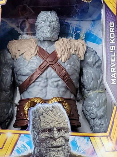 Thor Love and Thunder Korg Action Figure Marvel New Damaged Box Top, Not Toy. - Picture 15 of 15