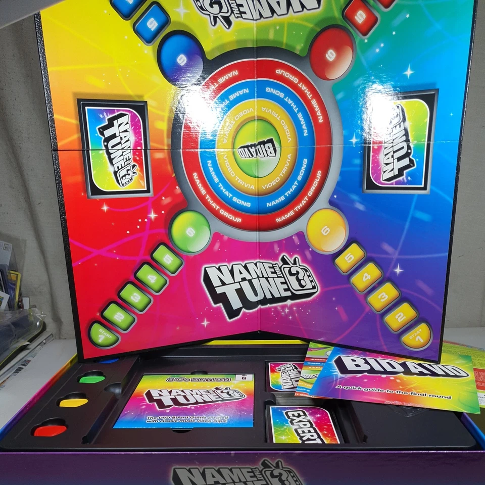 Name That Tune 80s Edition DVD Interactive Board Game Complete - Image 3 of 4