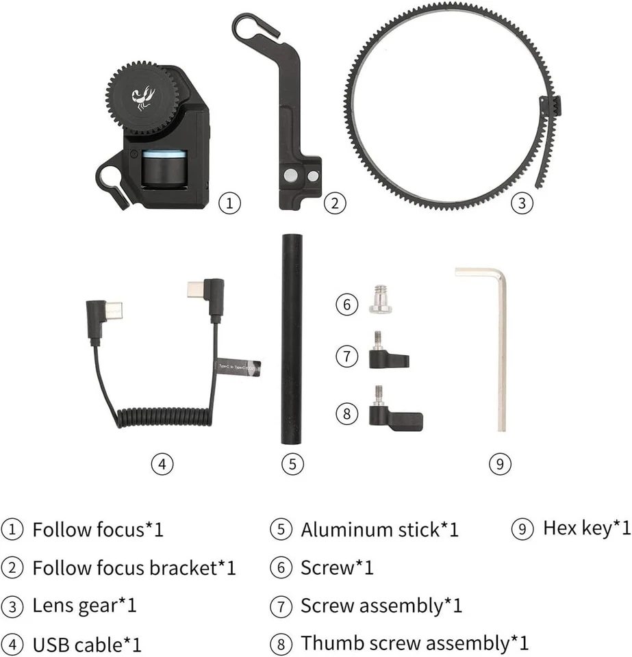 FeiyuTech Follow Focus Brushless Motor Kit for FeiyuTech SCORP Gimbal Stabilizer - Image 2 of 4