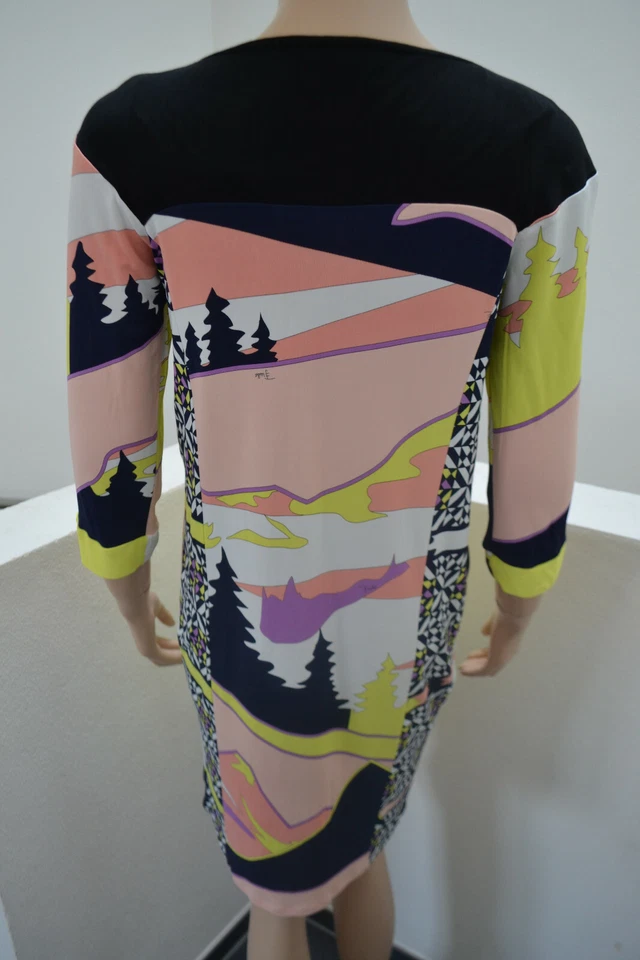 Emilio Pucci Firenze · Kleid Dress Bodycon · Multicolour DE 38 · Todschick - Bild 4 von 4