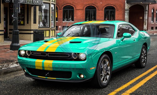 Matte Racing Stripes Vinyl Wrap Sticker For Dodge Challenger Stripe 25FT / 50FT - Picture 5 of 6