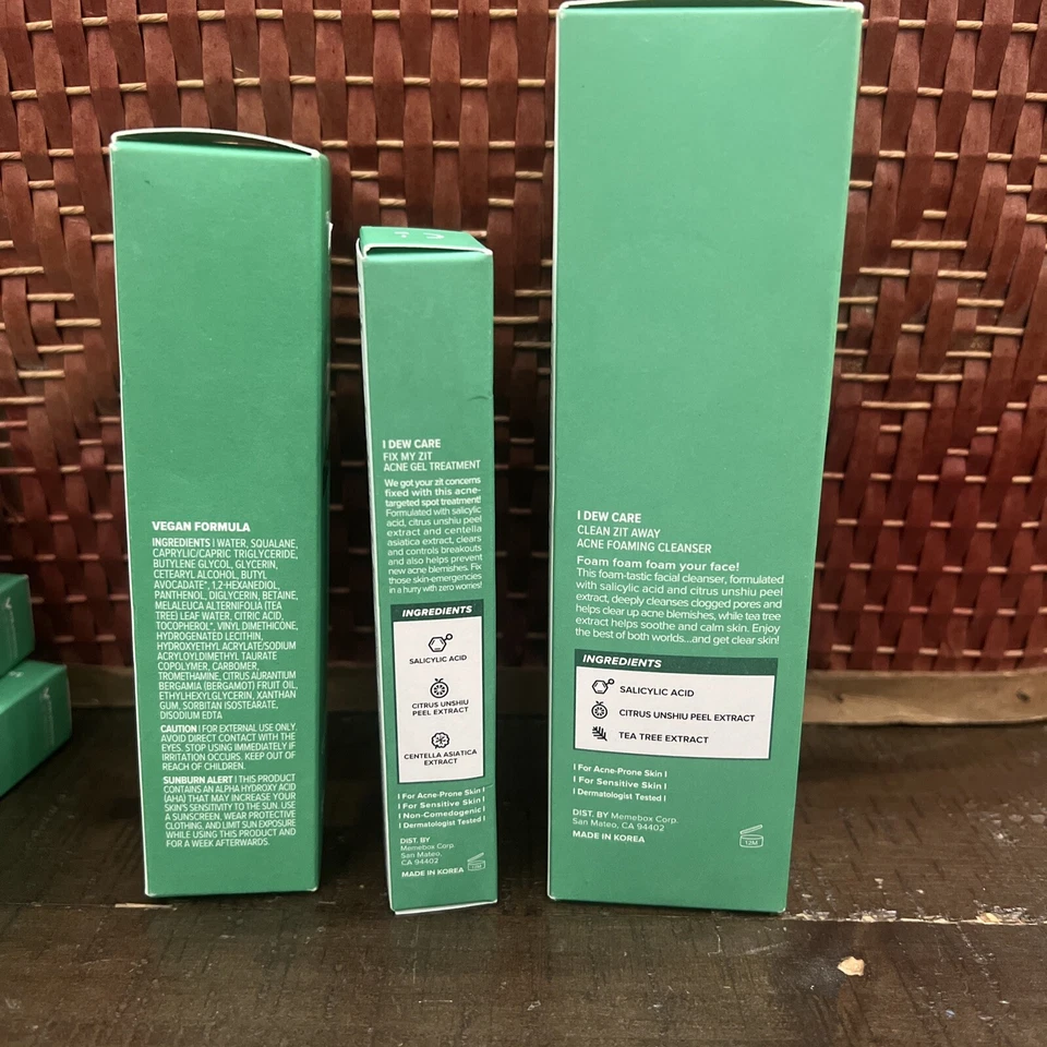 I Dew Care acne Cleanser Moisturizer And Oil Control Bundle. - Image 4 of 4