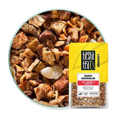 Tiesta Tea - Chunky Watermelon, Loose Leaf Sweet Watermelon Herbal Tea,