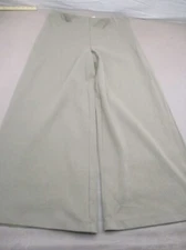 Future Collective Size XL Womens Gray Cotton Side Zip Knit Wide Leg Pants 039