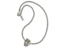 Shar Pei Necklace Jewelry Sterling Silver Handmade Dog Necklace SHP2-NK